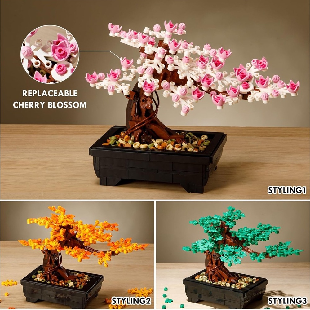 Bonsai tree Lego like puzzle - Picture 5 of 6